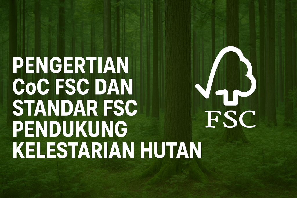 Pengertian CoC FSC, Standar FSC Pendukung Kelestarian Hutan - MK Academy