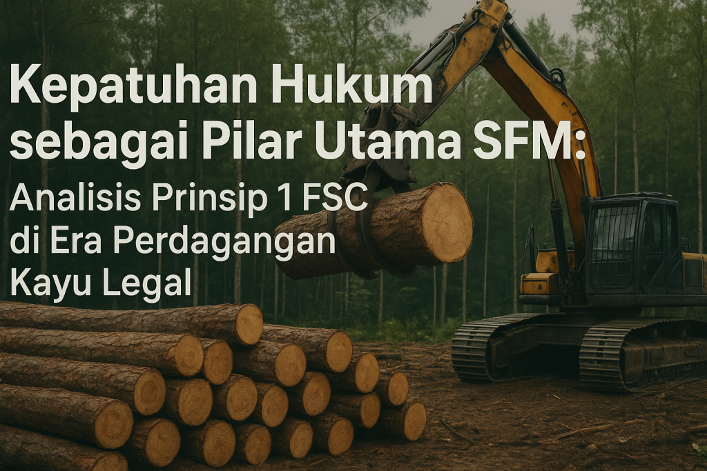 Kepatuhan Hukum sebagai Pilar Utama SFM: Analisis Prinsip 1 FSC di Era ...