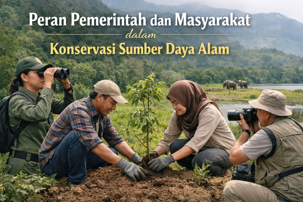 Peran Pemerintah dan Masyarakat dalam Konservasi Sumber Daya Alam - MK ...